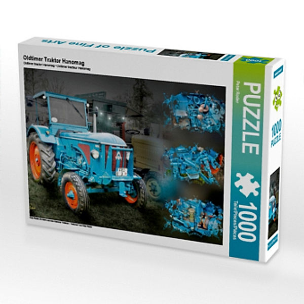 Oldtimer Traktor Hanomag (Puzzle), Peter Roder