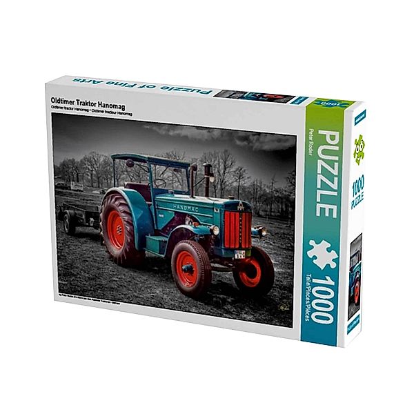 Calvendo Puzzle Oldtimer Traktor Hanomag (Puzzle), Peter Roder