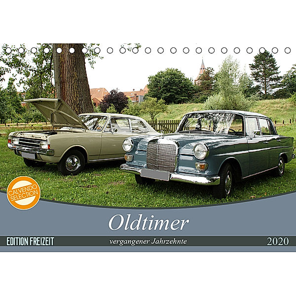 Oldtimer vergangenger Jahrzehnte (Tischkalender 2020 DIN A5 quer), Anja Bagunk