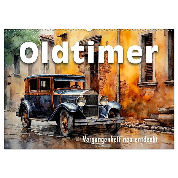 Oldtimer - Vergangenheit neu entdeckt (Wandkalender 2025 DIN A2 quer), CALVENDO Monatskalender, Calvendo, Erich Krätschmer