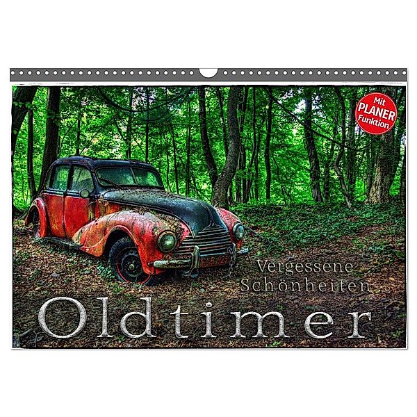 Oldtimer - Vergessene Schönheiten (Wandkalender 2024 DIN A3 quer), CALVENDO Monatskalender, Heribert Adams