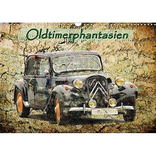 Oldtimerphantasien (Wandkalender 2021 DIN A3 quer), Michael Jäger, mitifoto