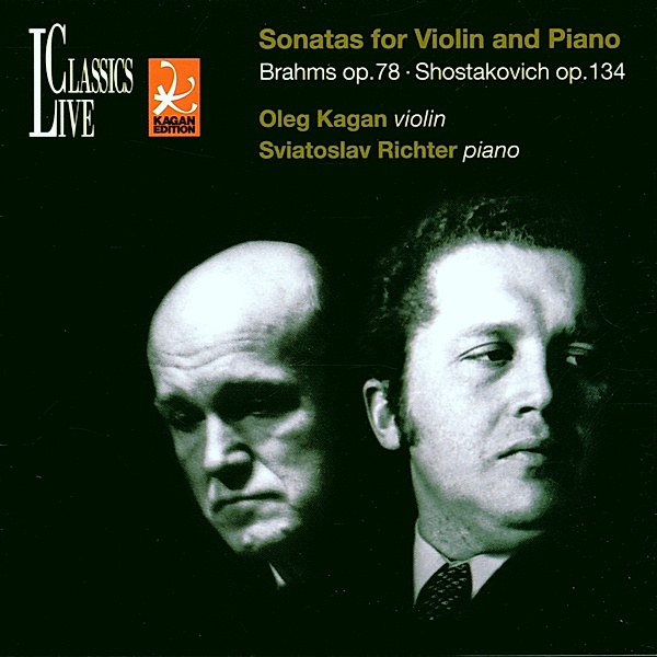 Oleg Kagan Edition Vol. 18 (Brahms/Schostakowitsch), Oleg Kagan, Svjatoslav Richter