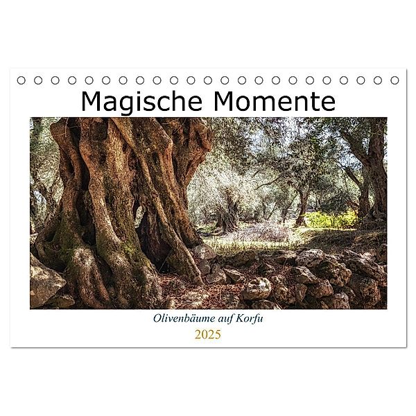 Olivenbäume auf Korfu (Tischkalender 2025 DIN A5 quer), CALVENDO Monatskalender, Calvendo, Ute Bernhardt