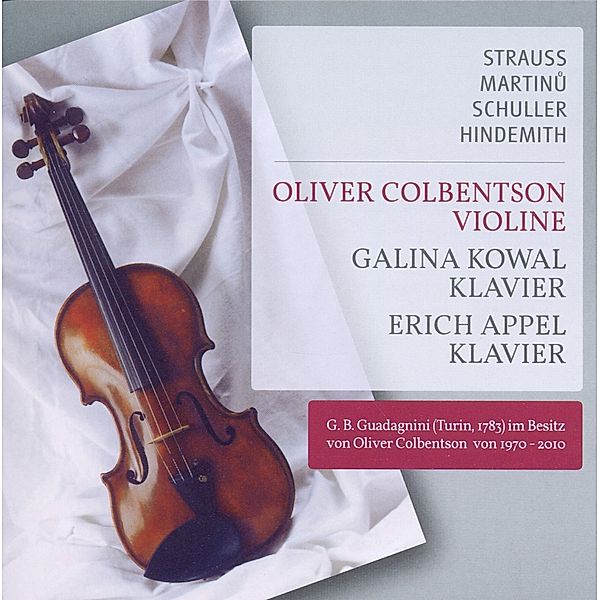 Oliver Colbentson-Violine, Oliver Colbentson, Kowal, Appel