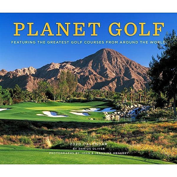 Oliver, D: Planet Golf 2020 Wall Calendar, Darius Oliver