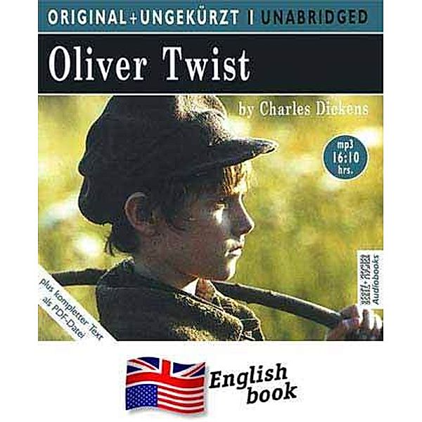 Oliver Twist, englische Version, MP3-CD, Charles Dickens