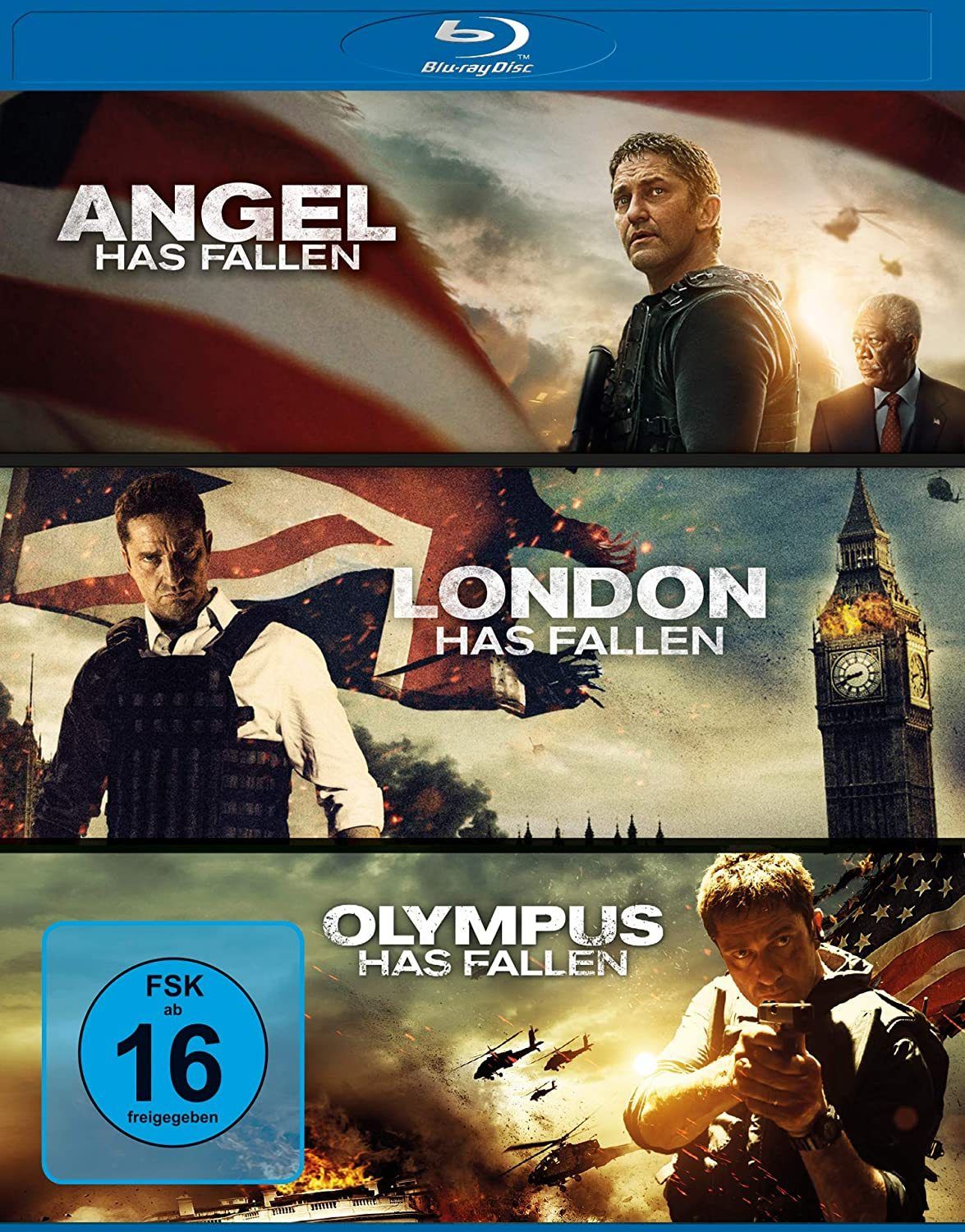 Image of Olympus Has Fallen / London Has Fallen / Angel Has Fallen - Triple Film Collection