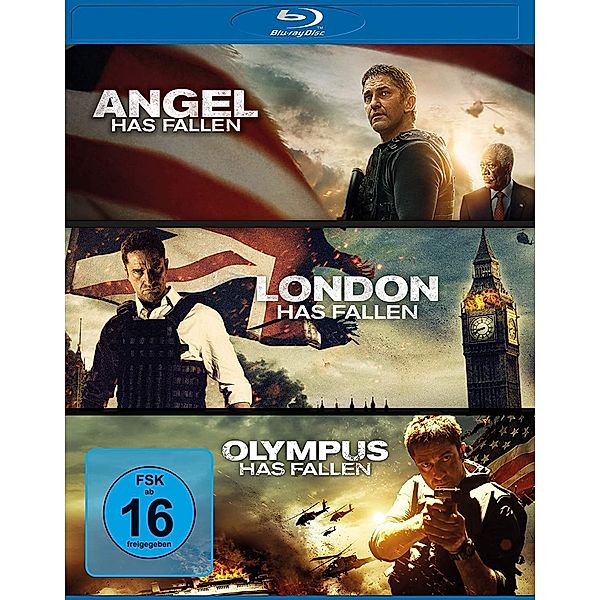 Olympus Has Fallen / London Has Fallen / Angel Has Fallen - Triple Film Collection, Diverse Interpreten