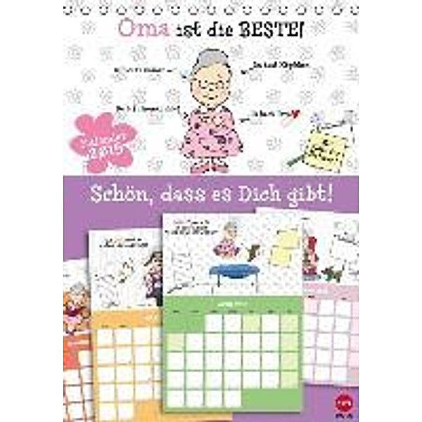 Oma ist die Beste Planer (Tischkalender 2015 DIN A5 hoch), Studio B