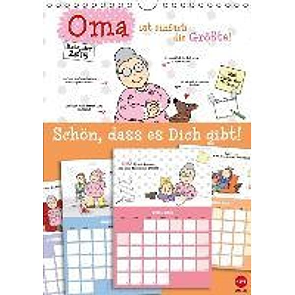 Oma ist die Beste Planer (Wandkalender 2015 DIN A4 hoch), Studio B