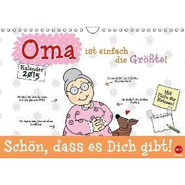 Oma ist die Beste (Wandkalender 2015 DIN A4 quer), Studio B