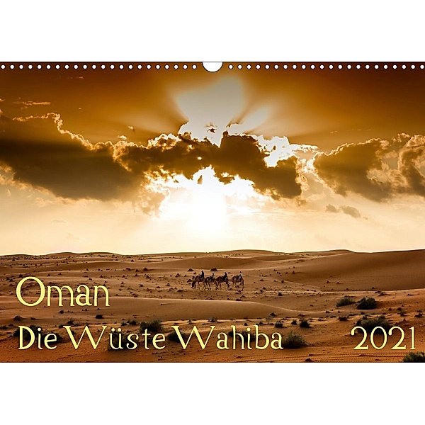 Oman - Die Wüste Wahiba (Wandkalender 2021 DIN A3 quer), Wolfgang Zwanzger