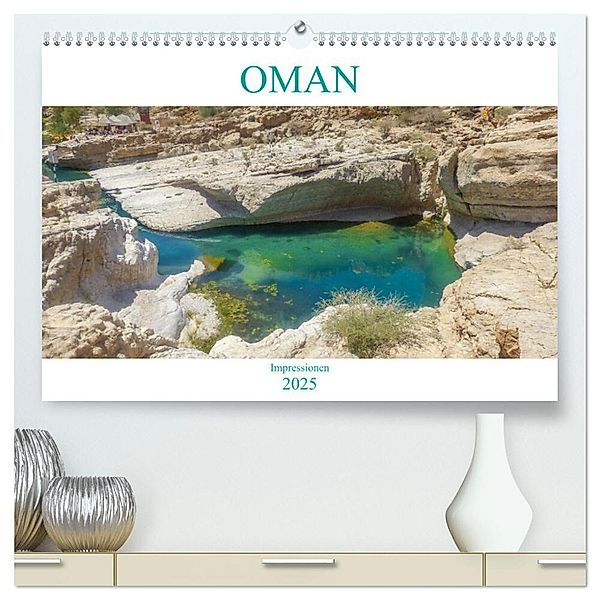 Oman - Impressionen (hochwertiger Premium Wandkalender 2025 DIN A2 quer), Kunstdruck in Hochglanz, Calvendo, pixs:sell