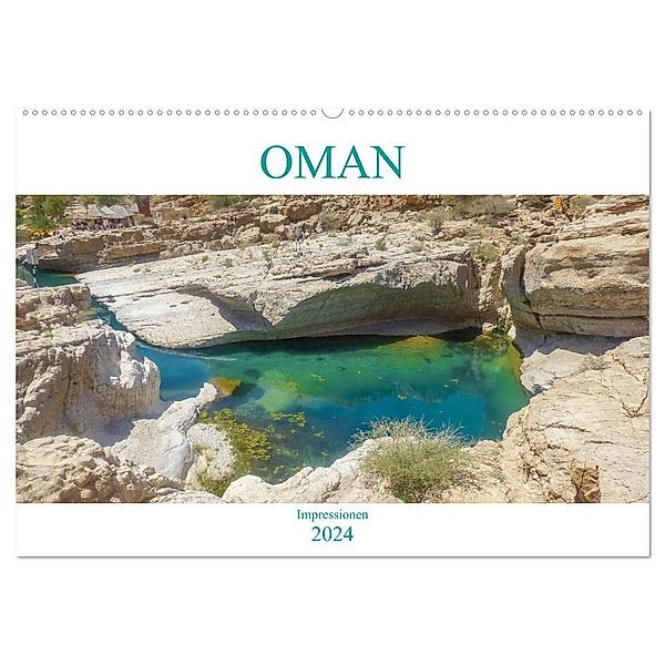Oman - Impressionen (Wandkalender 2024 DIN A2 quer), CALVENDO Monatskalender, pixs:sell