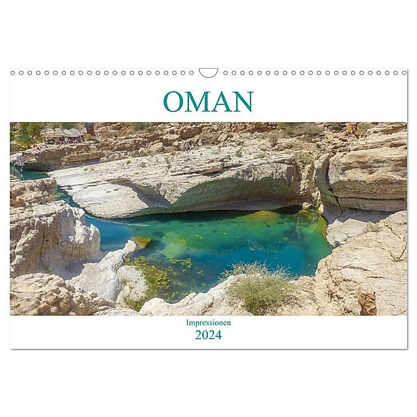 Oman - Impressionen (Wandkalender 2024 DIN A3 quer), CALVENDO Monatskalender, pixs:sell