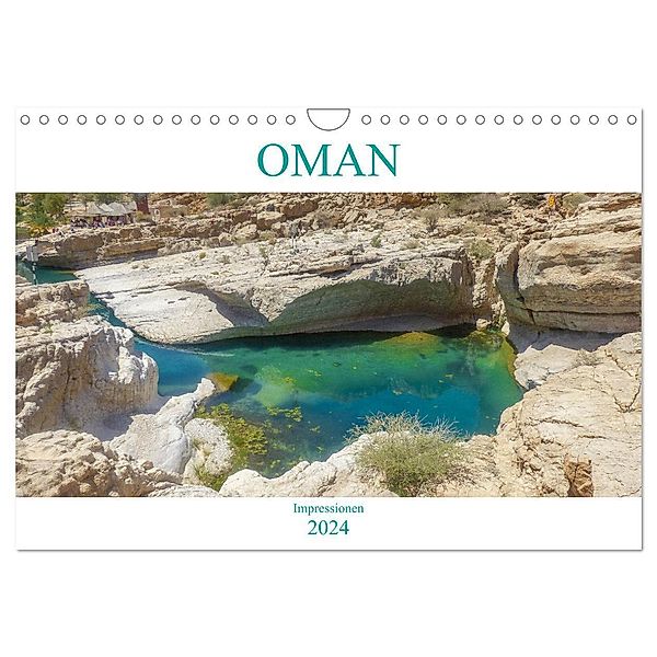 Oman - Impressionen (Wandkalender 2024 DIN A4 quer), CALVENDO Monatskalender, pixs:sell