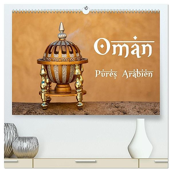 Oman - Pures Arabien (hochwertiger Premium Wandkalender 2025 DIN A2 quer), Kunstdruck in Hochglanz, Calvendo, Dr. Jürgen Bochynek