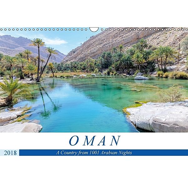 Oman (Wall Calendar 2018 DIN A3 Landscape), Joana Kruse