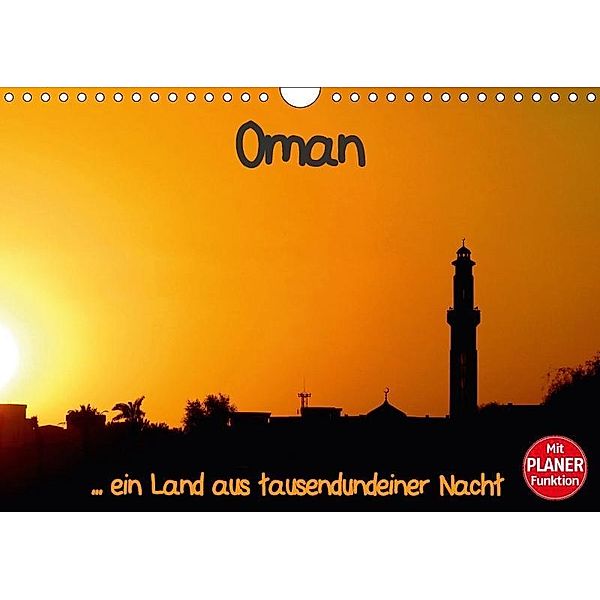Oman (Wandkalender 2017 DIN A4 quer), Brigitte Dürr