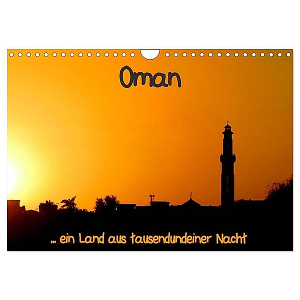 Oman (Wandkalender 2024 DIN A4 quer), CALVENDO Monatskalender, Brigitte Dürr