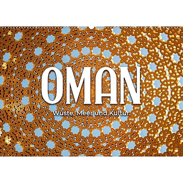 Oman - Wüste, Meer und Kultur. (Wandkalender 2023 DIN A2 quer), SF