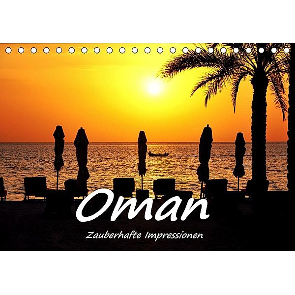 Oman - Zauberhafte Impressionen (Tischkalender 2020 DIN A5 quer), Bettina Hackstein