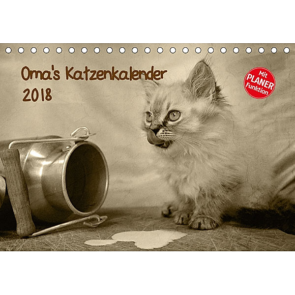 Oma's Katzenkalender 2018 (Tischkalender 2018 DIN A5 quer) Dieser erfolgreiche Kalender wurde dieses Jahr mit gleichen B, Sylvia Säume