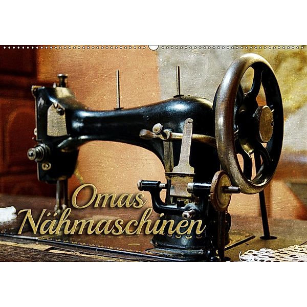 Omas Nähmaschinen (Wandkalender 2020 DIN A2 quer), Renate Bleicher