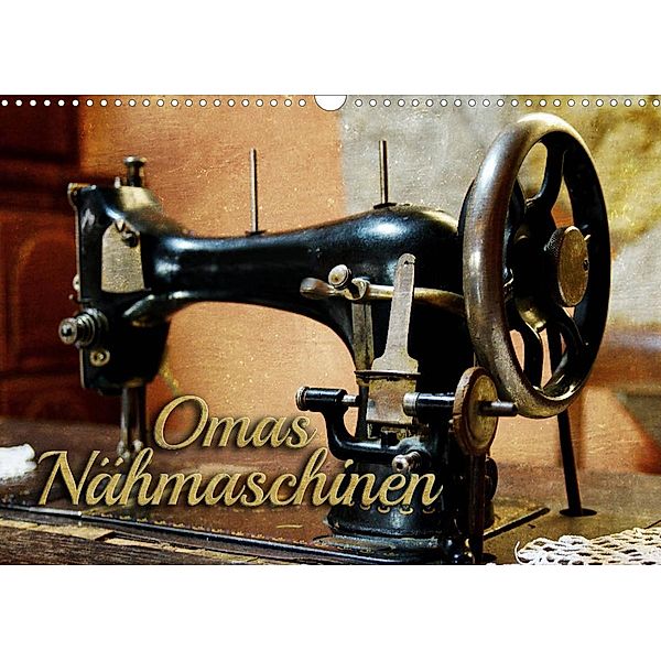 Omas Nähmaschinen (Wandkalender 2023 DIN A3 quer), Renate Bleicher