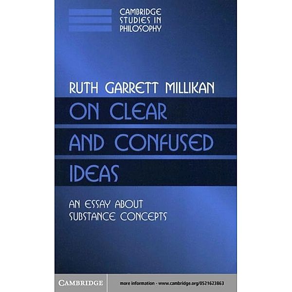 On Clear and Confused Ideas, Ruth Garrett Millikan