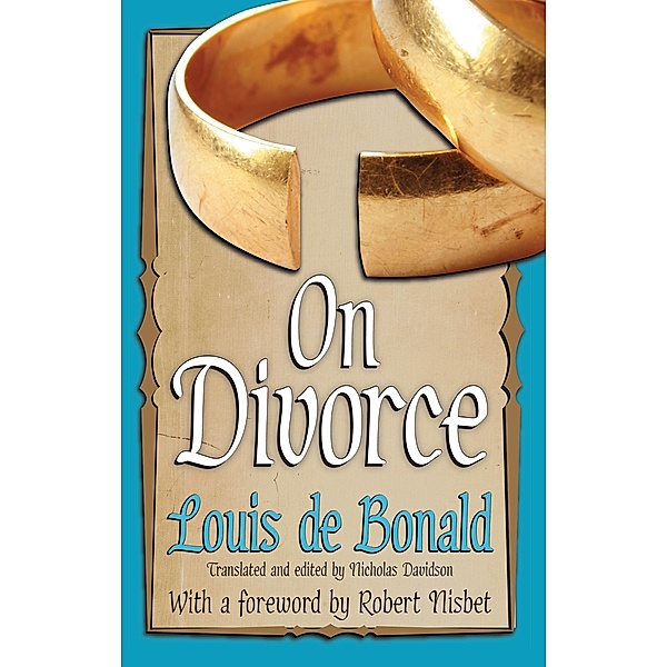 On Divorce, Louis de Bonald