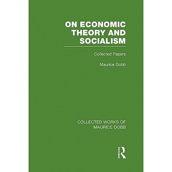 On Economic Theory & Socialism, Maurice Dobb