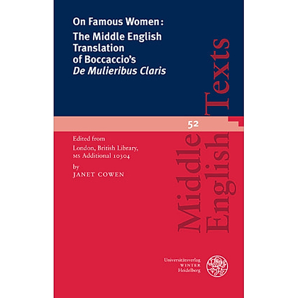 On Famous Women: The Middle English Translation of Boccaccio's 'De Mulieribus Claris'