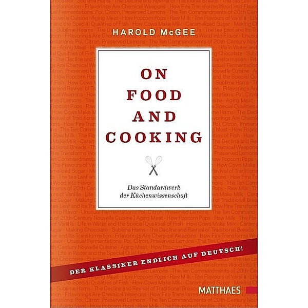 On Food and Cooking, Harold McGee