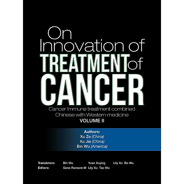 On  Innovation of  Treatment of Cancer, BinWu, XuJie, XuZe