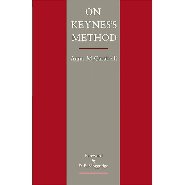 On Keynes's Method, Anna M. Carabell