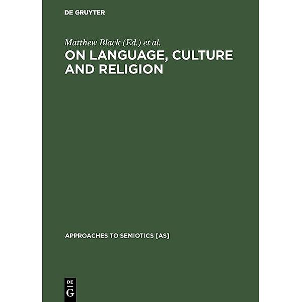 On language, culture and religion