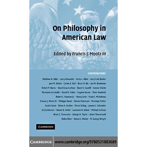 On Philosophy in American Law