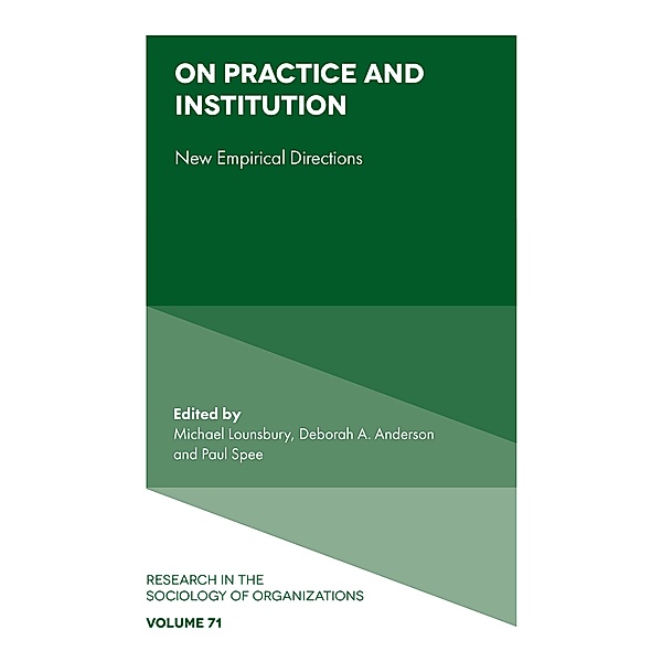On Practice and Institution