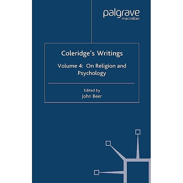 On Religion and Psychology / Coleridge's Writings, S. Coleridge