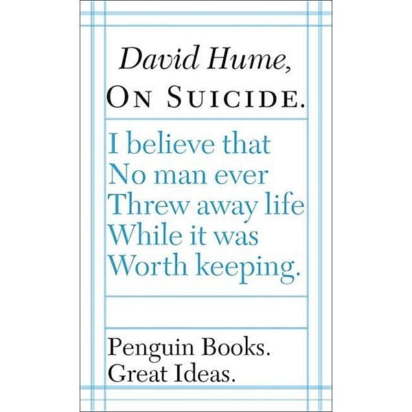 On Suicide, David Hume