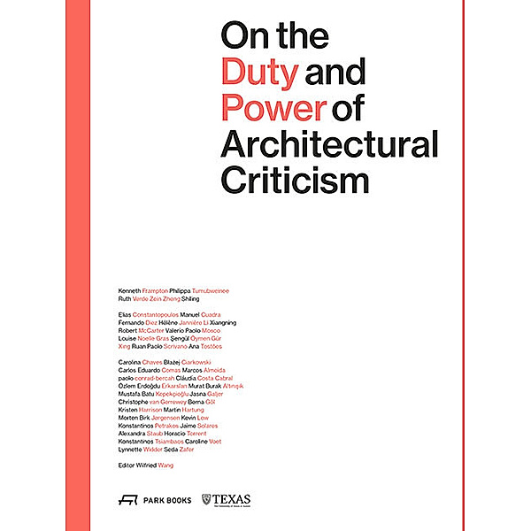 On the Duty and Power of Architectural Criticism