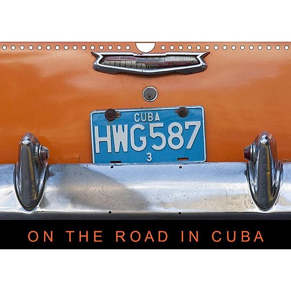 On the road in Cuba (UK-Version) (Wall Calendar 2023 DIN A4 Landscape), Martin Ristl