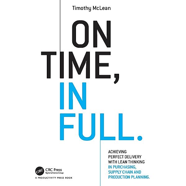 On Time, In Full, Timothy Mclean