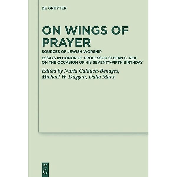 On Wings of Prayer / Deuterocanonical and Cognate Literature Studies Bd.44