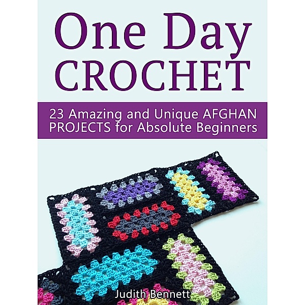 One Day Crochet: 23 Amazing and Unique Afghan Projects for Absolute Beginners, Judith Bennett