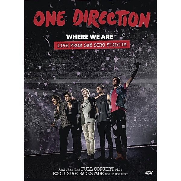 One Direction - Where We Are: Live From San Siro Stadium, One Direction