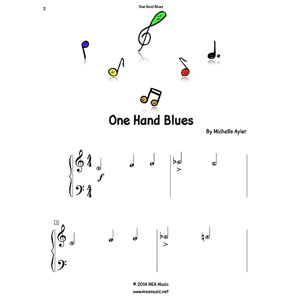 One Hand Blues, Michelle Ayler
