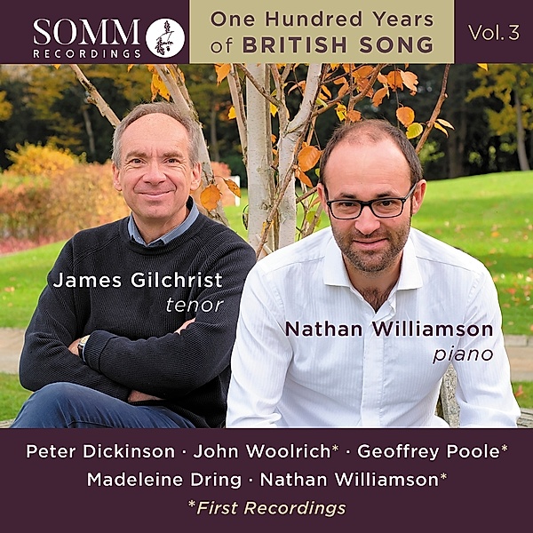 One Hundred Years Of British Song,Vol.3, James Gilchrist, Nathan Williamson